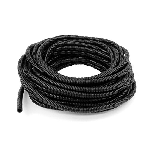 Image of STarTrack Uxcell 10mm x 7.5mm Flexible Corrugated Wire Tubing Cable Conduit Pipe (10 MTR)