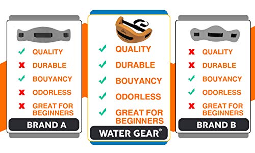 Water Gear H2O Jogger - Water Exercise Equipment - Designed to Fit Your Body Type - Fully Adjustable Nylon Belt for Men and Women - Small