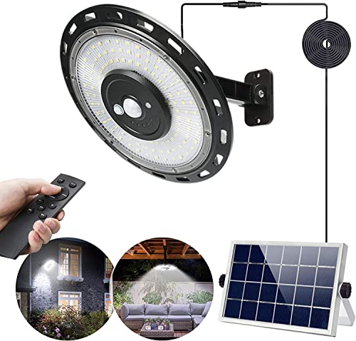 Solar Shed Lights Outdoor Indoor Pendant Lights, 1500Lm Work Daytime Or Night Solar Barn Lights Motion Sensor, Ip65 Waterproof, 4400Mah Battery, 3+2 Lighting Mode Motion Sensor Security Lights #TOP4
