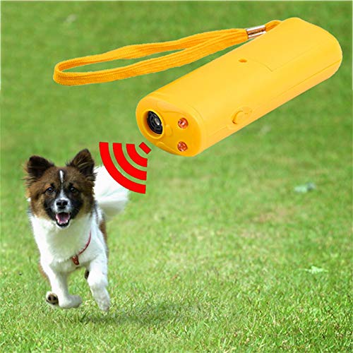 UISI Repelente de Treinamento de Cachorro Anti Latido Ultrassônico com LED