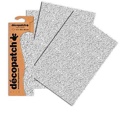 Clairefontaine ES Décopatch – Juego para crear – Pochette de 3 hojas iguales applicable