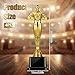 Xosjska 10'' Gold Award Trophy, 4 Pack Plastic Gold Award Trophies Oscar Trophy for-Award Ceremony,Celebration Competition,Events, Sports, Party Decorations,Ceremony and Appreciation Gift