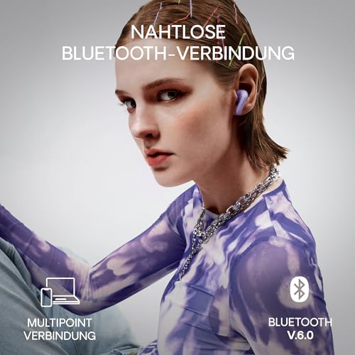 Urbanista Bluetooth Kopfhörer in Ear, Noise Cancelling Kopfhörer Kabellos – Ansicht 3