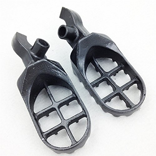 Httmt Mt216-004- Gunmetal Black Motocross Mx Dirt Bike Racing Foot Peg Compatible With 2000 2001 Cr250R Cr125R #TOP24