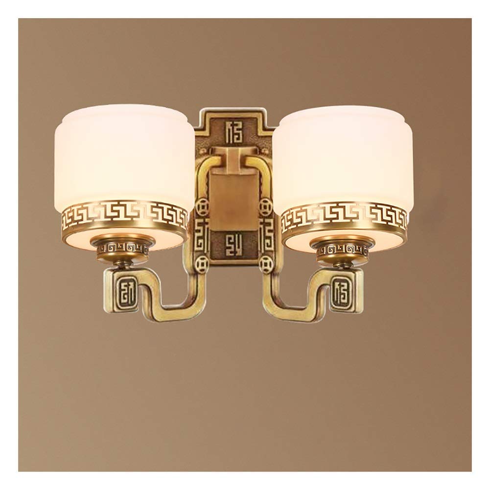 Sjdopulse Light Wall Ing Wall Lamp Courtyard Lamp Bedside Indoor Corridor Aisle Stairs Ing Tv Background Wall Copper Lamp Exterior Wall