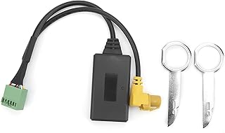 4Pin 12Pin Car Bluetooth 5.0 Cabo de Áudio Microfone Adaptador Handsfree Fit para MMI AMI 3G / Q5 / A4L / A6L / Q7 / A5 / S5 para Cabo de Áudio AUX Adapt