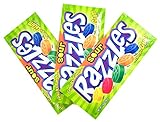 Sour Fruit Razzles Candy, 1.4 Ounce, Pack of 3