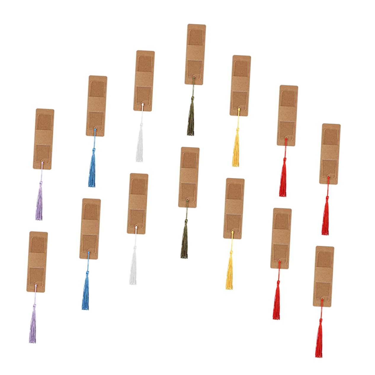 OSALADI 150 Set Di Segnalibri Segnalibri Vuoti Etichette Per Donne Per Nappe Colorate Decorativi In Acrilico Etichette Per Libri