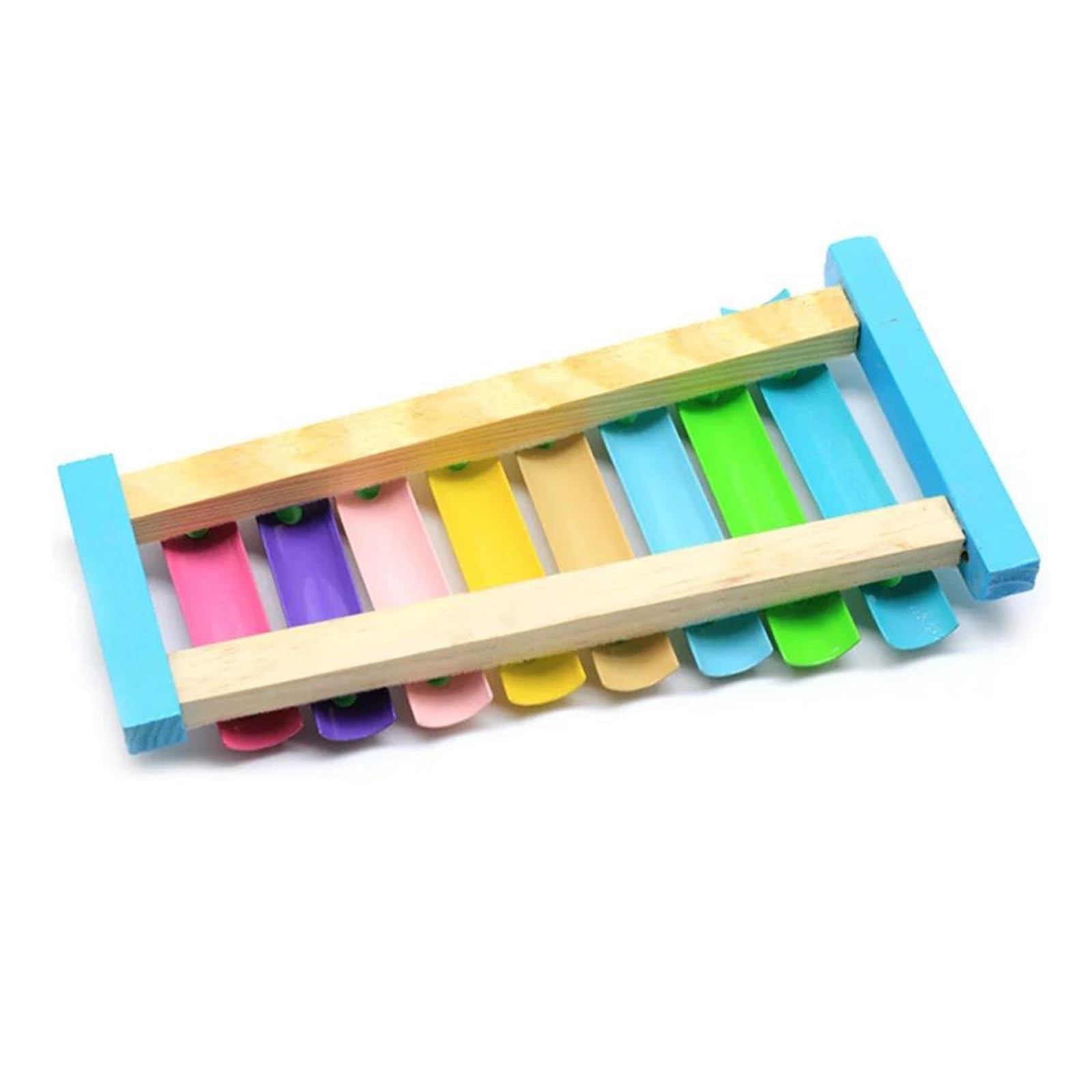 Xilófono Musical Instrumentos Musicales Para Principiantes Mazos De Xilófono De Madera De 8 Notas Teclas Coloridas Pequeño Instrumento De Percusión De Xilófono