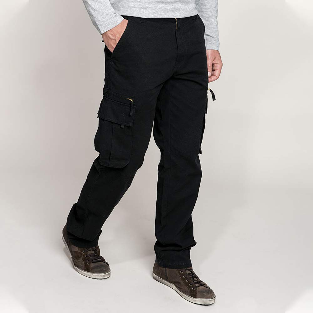 Kariban - Pantaloni da Lavoro in Canvas - Uomo (M) (Blu Navy)
