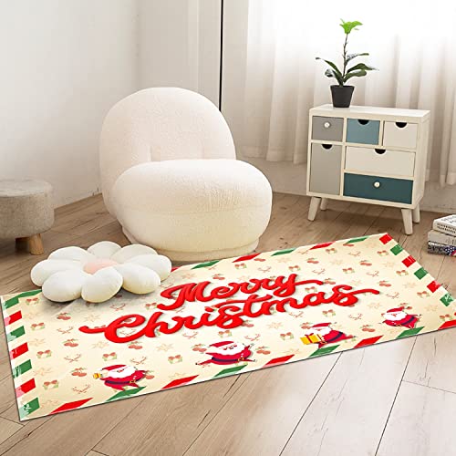 Orlco Art - Felpudo para interiores de invierno y Navidad, tapete para puerta de invierno, tapete para cocina, decoración del hogar, 24 x 60 pulgadas Cover