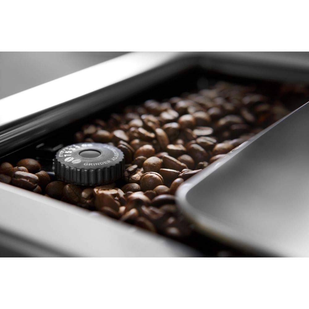 De Longhi Primadonna Elite Ecam 656.55.Ms, Macchina Per Caffè Espresso Automatica (Display A Colori Tft Da 3.5 Pollici, Sistema Montalatte Integrato, Frontale In Acciaio Inossidabile) Argento