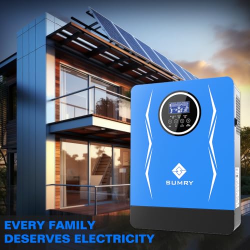 Inversor Onda Senoidal Pura 4800W 450VDC, Controladores Solares 110MPPT Integrados