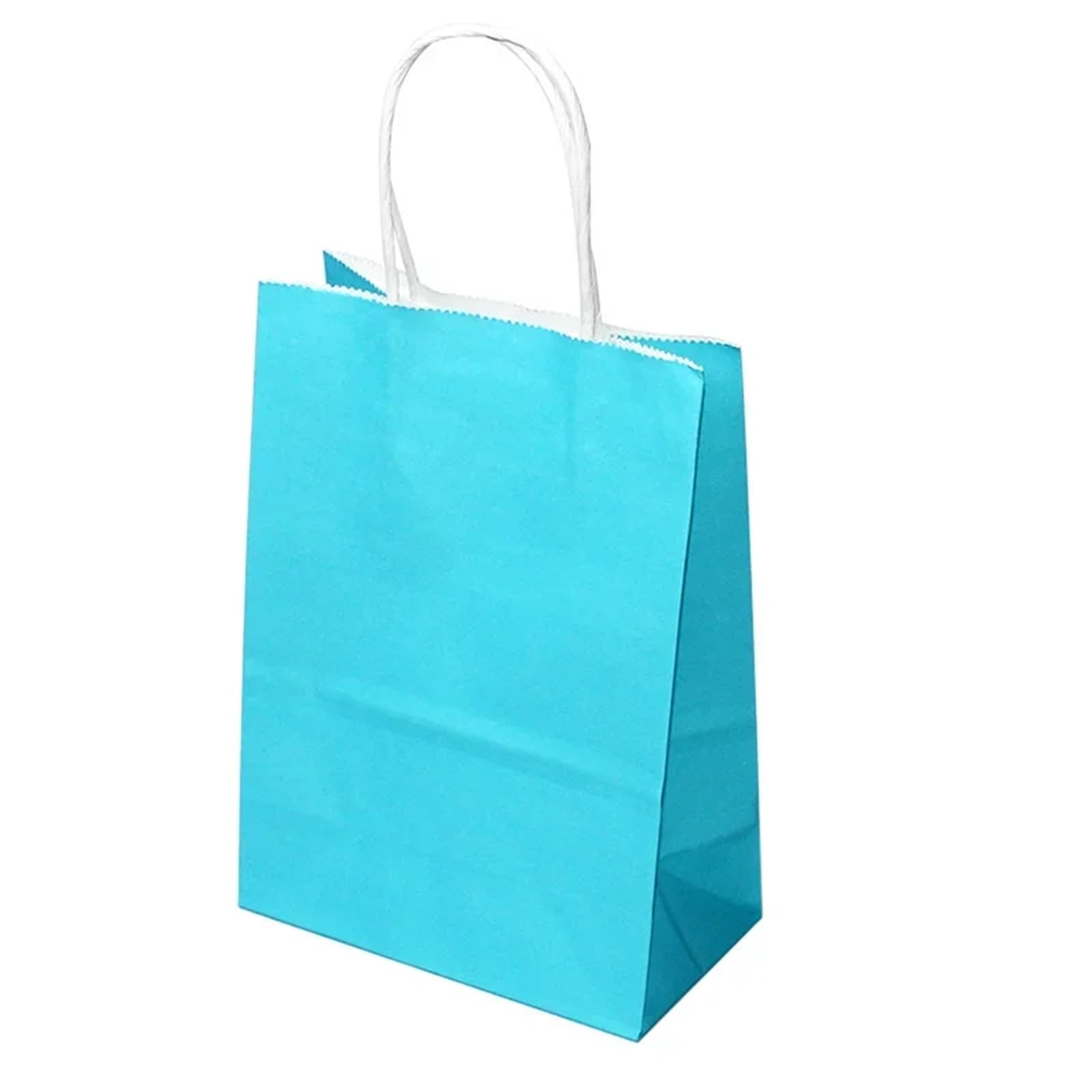 Bolsa De Papel Con Asas 10/30/50 Piezas Para Compras