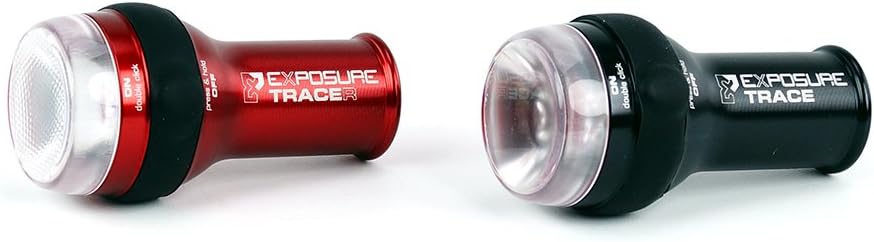 Exposure Lights 2016 Trace and Tracer Helmet Mounted Front and Rear Bicycle Lights