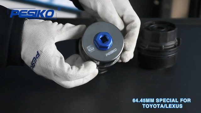 Amazon.com: PESIKO 64mm 14 Flute Oil Filter Wrench for Toyota