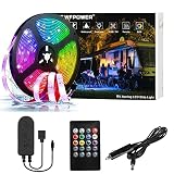 WFPOWER RV Awning LED Strip Lights, 12V Bluetooth Waterproof LED Lights for DIY RV & Campers, Travel