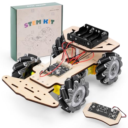 RC Robot Car Kit for Kids Ages 8-12 12-16, STEM Science Kits, STEM Projects, Gifts for 8 9 10 11 12...