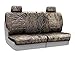 Coverking Rear 50/50 Bench Custom Fit Seat Cover for Select GMC Envoy Models - Neosupreme (Mossy Oak Brush Camo Solid)