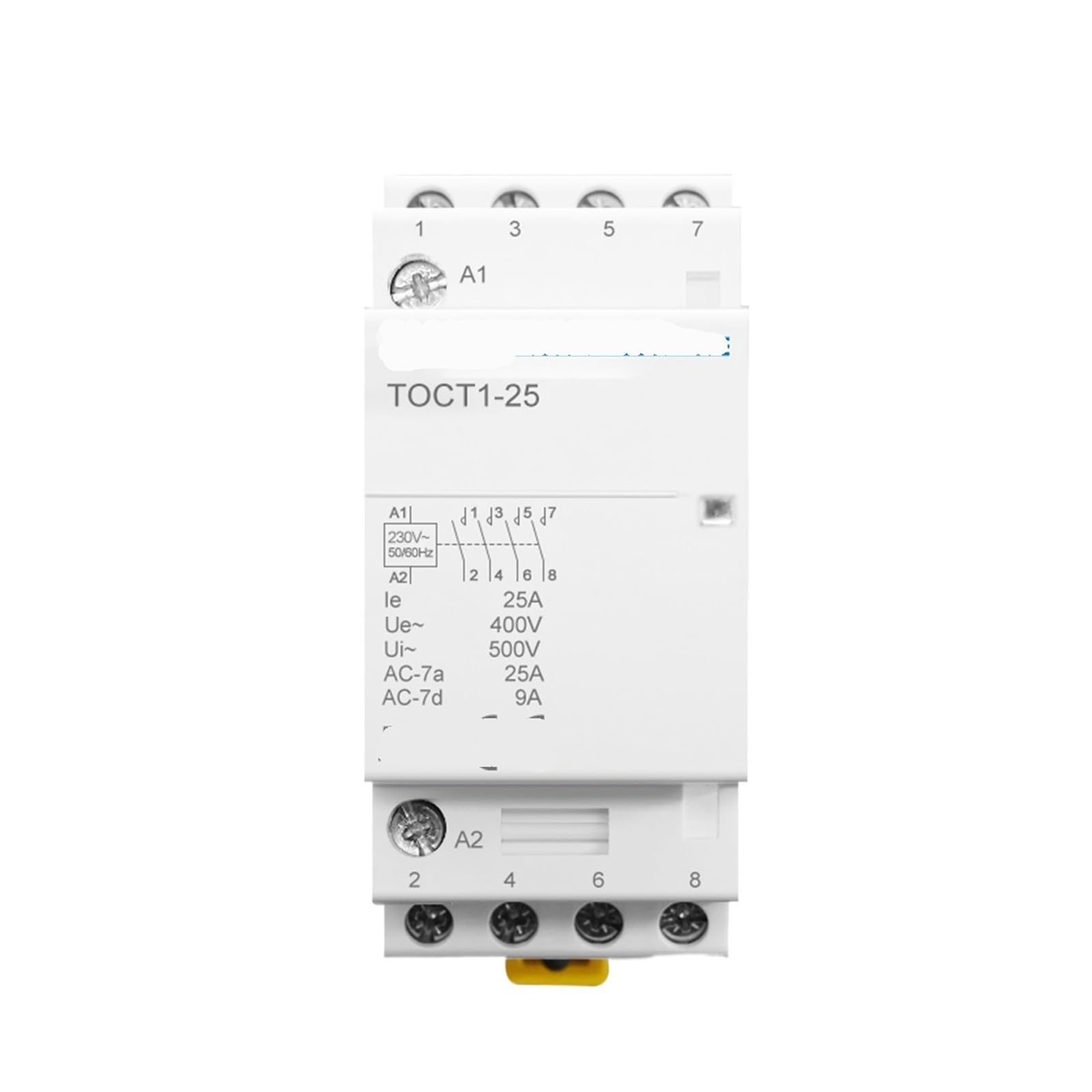 Contacteur modulaire TOCT1 4P pour resoudre les pannes de relais bruyants
