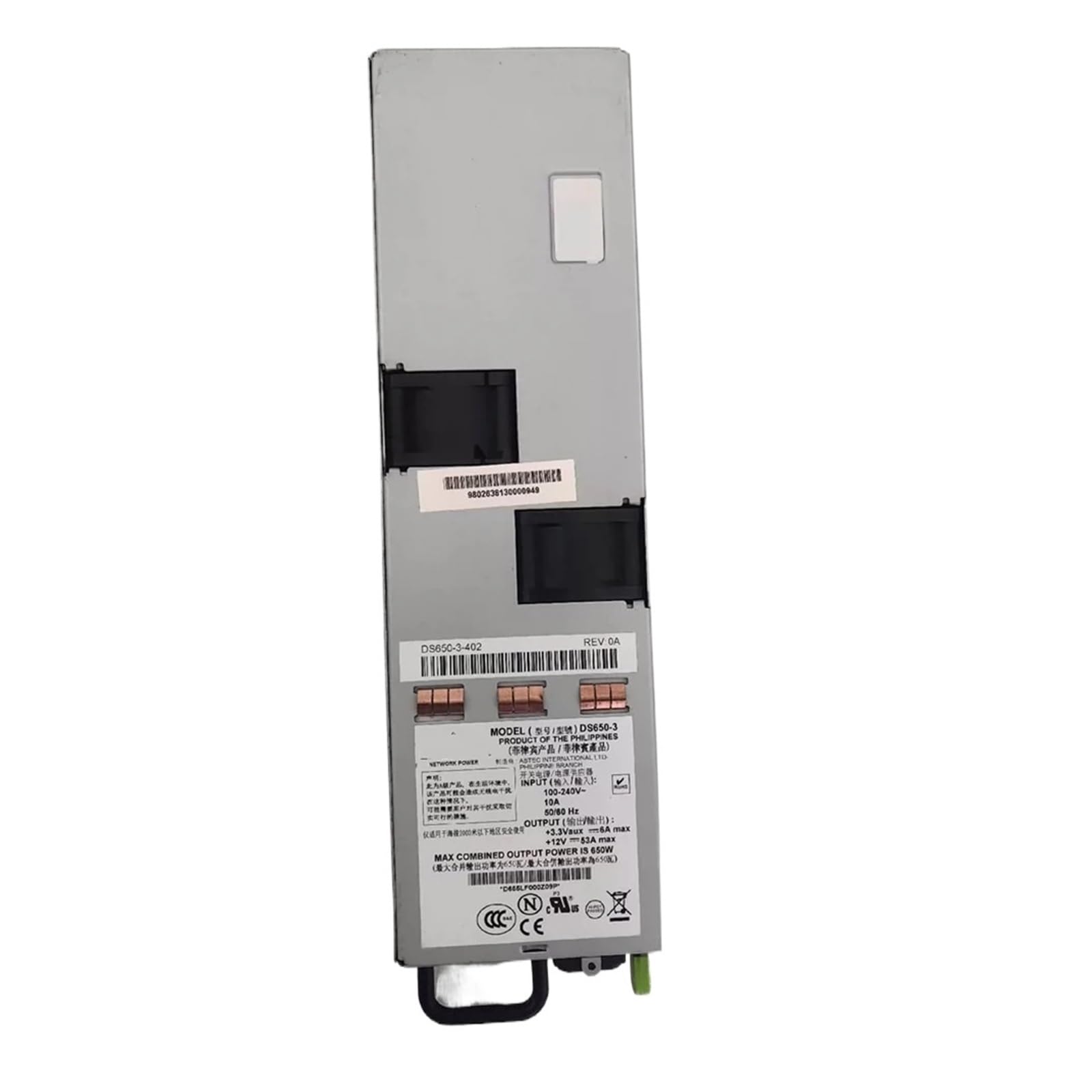 TPKMVGAP DS650-3 power supply 650W DS650-3-402