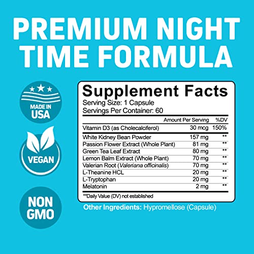 Herbtonics Apple Cider Vinegar Capsules Plus Keto BHB | Fat Burner & Weight Loss Supplement for Women & Men - Night Time Weight Supplement with Melatonin to Support Sleep & Metabolism - Image 7