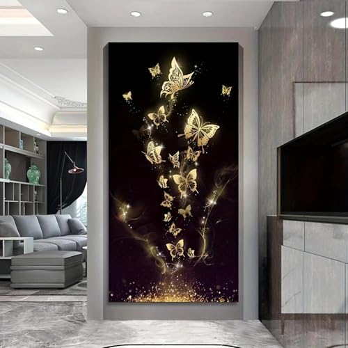 Art mural classique impression toile dorée prestige - 3