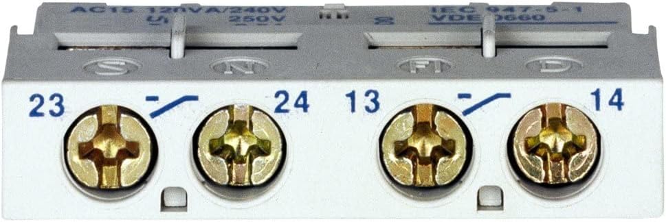 GVAE11 - Contact Block, 2 A, 24 V, 2 Pole, Screw (GVAE11)