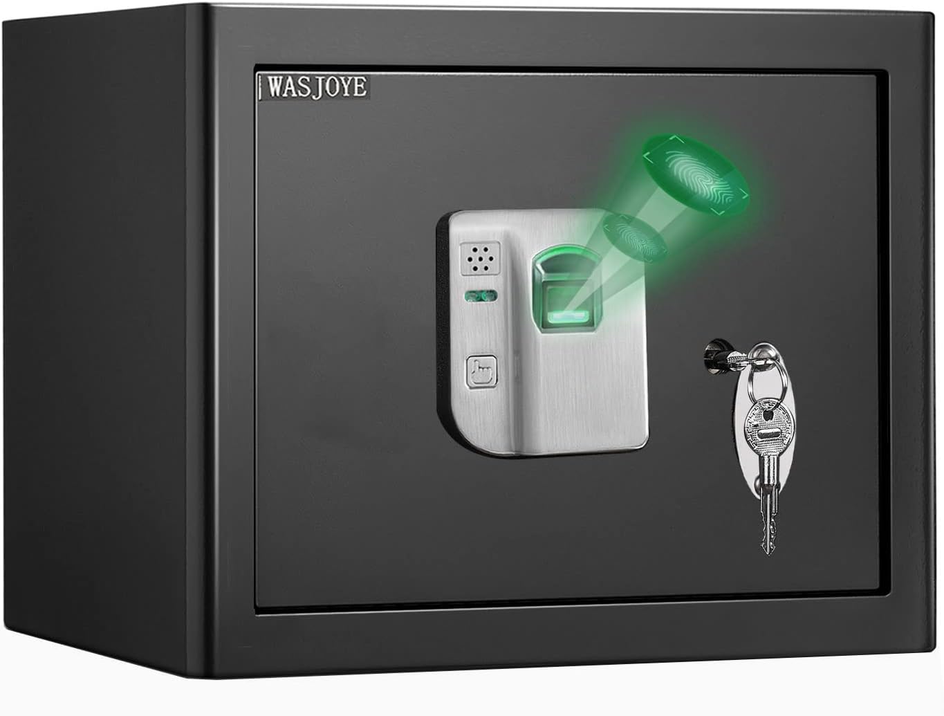 WASJOYE 指紋セキュリティ金庫ロックボックス取扱説明書、モデル