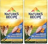 Nature′s Recipe Grain Free Small Breed Chicken, Sweet Potato & Pumpkin Recipe Dry Dog Food, 4 lb. Bag (Pack of 2)