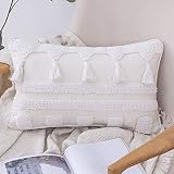 Material: La parte acolchada y las borlas están hechas de poliéster y fibra de viscosa. Las partes copetudas son súper suaves, esponjosas y cómodas. La mano de obra exquisita permite unir piezas y borlas densas y estéticas.