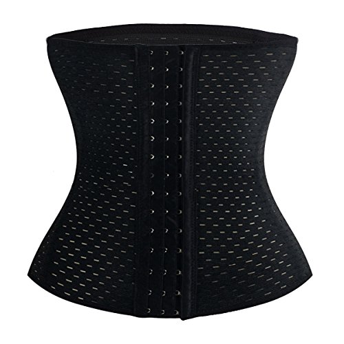 Sayfut Waist Trainer, Corset Cincher Body Slimmer Shaper Tummy Control For Women Black L(3-5 Day Delivery) #TOP3