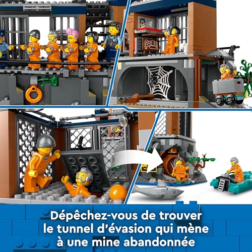Lego City La Prison De La Police En Haute Mer 60419 Lego - vue 8