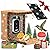 AiQInu Bird Feeder with Camera - 2K HD Smart Solar Window Hummingbird Feeder Camera with AI Recognition and Automatic Recording, Excellent Bird Watching Gifts for Outdoors