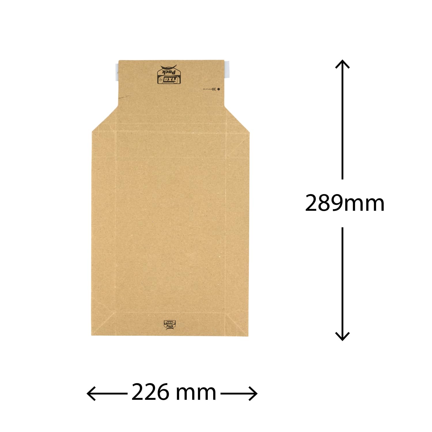 Unipapel - 30 Sobres Envios Cartón Rigido con Fuelle, 226x289mm, Medidas Mínima: 155x219mm, Fuelle 70mm, Cierre Autoadhesivo, Fuelle 70mm, Perfecto para Realizar Envios