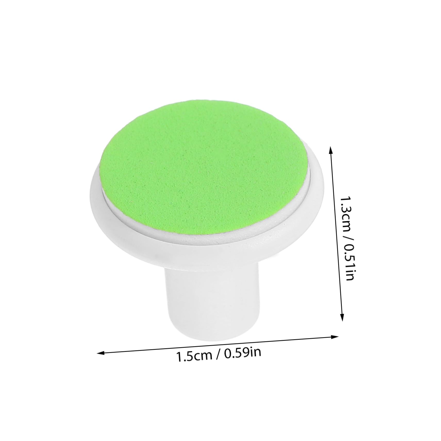 Ipetboom 10pcs Baby Nail Trimmer Replacement Heads Electric Grinding Tool Set for Infant Manicure