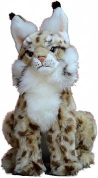 Realistic Plush Toy Soft Stuffed Doll Cute Sitting for Home Decor & Kids