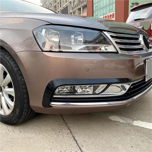 Spoiler avant Passat B7 diffuseur look carbone pour trajets autoroute