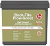 Rock-Tite Flow Grout Charcoal, 15kg, Self-Levelling Jointing Compound for Paving and Patios, Fast Setting, Weed Resistant