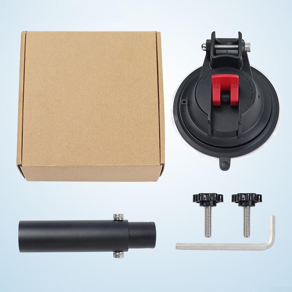 Supporto stabile per asta portabandiera con ventosa per bandiere su auto e camper, soluzione di montaggio perfetta per gli appassionati di attività all'aperto