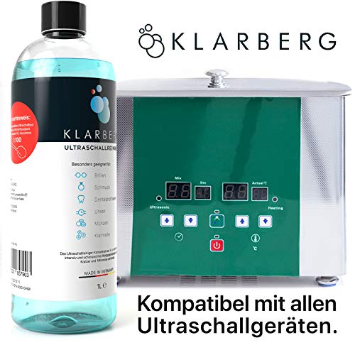 KLARBERG® Ultraschallreiniger Konzentrat - zur Reinigung von Brillen, Schmuck, Zahnersatz, Uhren, Münzen und sonstiger… – Bild 5