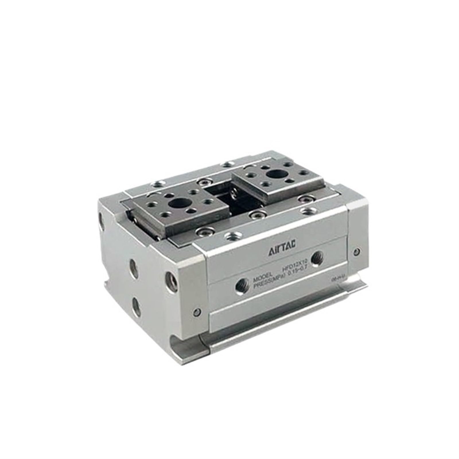 Pince pneumatique mince HFD25X40 à double effet pour guidage de haute précision