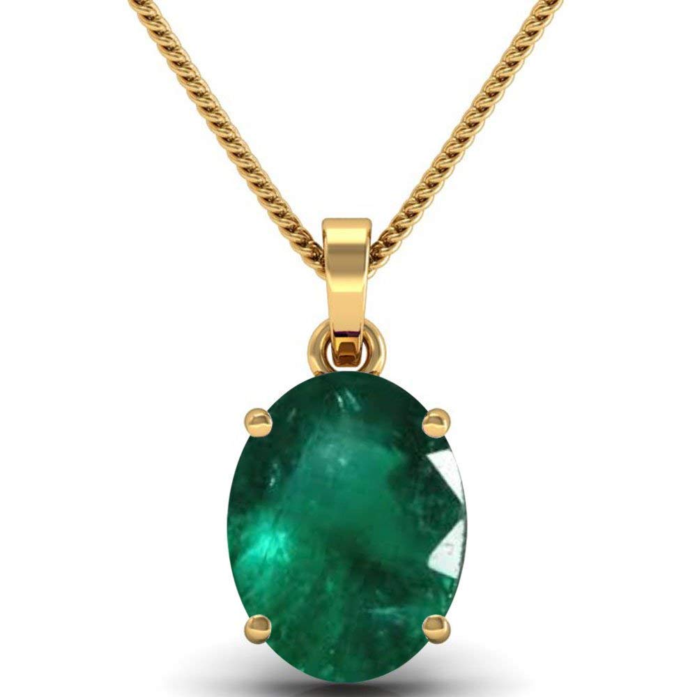 14.25 Carat Natural Emerald Panna Pendant Locket (Astrological Purpose Panna Pendant) for Men and Women-image-39