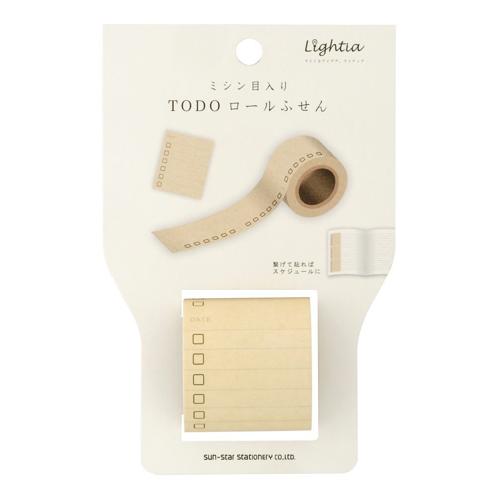 Amazon.co.jp: サンスター文具 ライティア TODOロールふせん クラフト