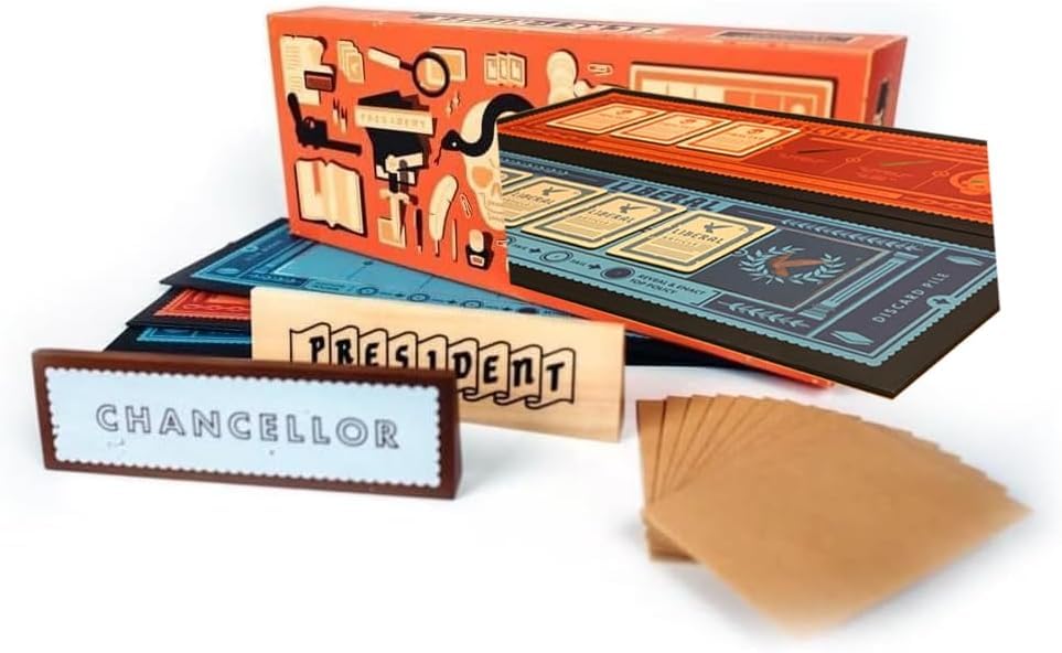 SecretHitler Board Game for Adult,Board Game For Family, Party Card Game with Friend,5-10 Players,30 min