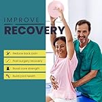 ProBody Pilates Exercise Balls Physical Therapy - 9 Inch Small Exercise Ball for Between Knees for Rehab, Barre, Core, Stability & Yoga - Image 2