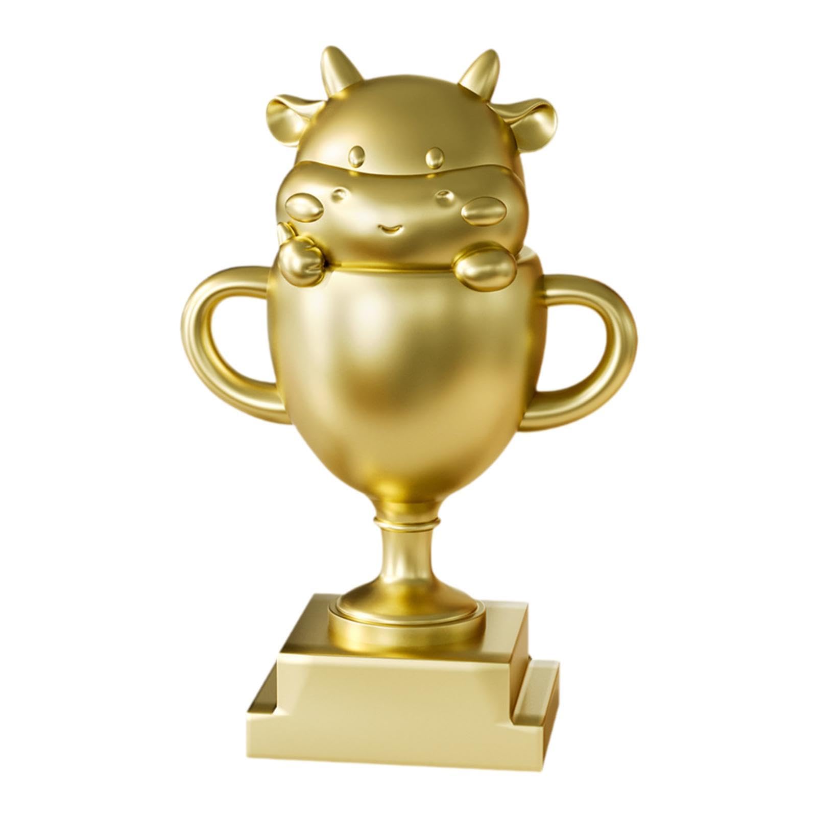 Trophäen, Pokale, Figuren, Cartoon Turnier Erinnerungsstück für