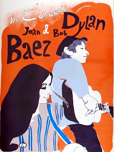 Joan Baets & Bob Dylan in Concert - poster cm. 30 x 40