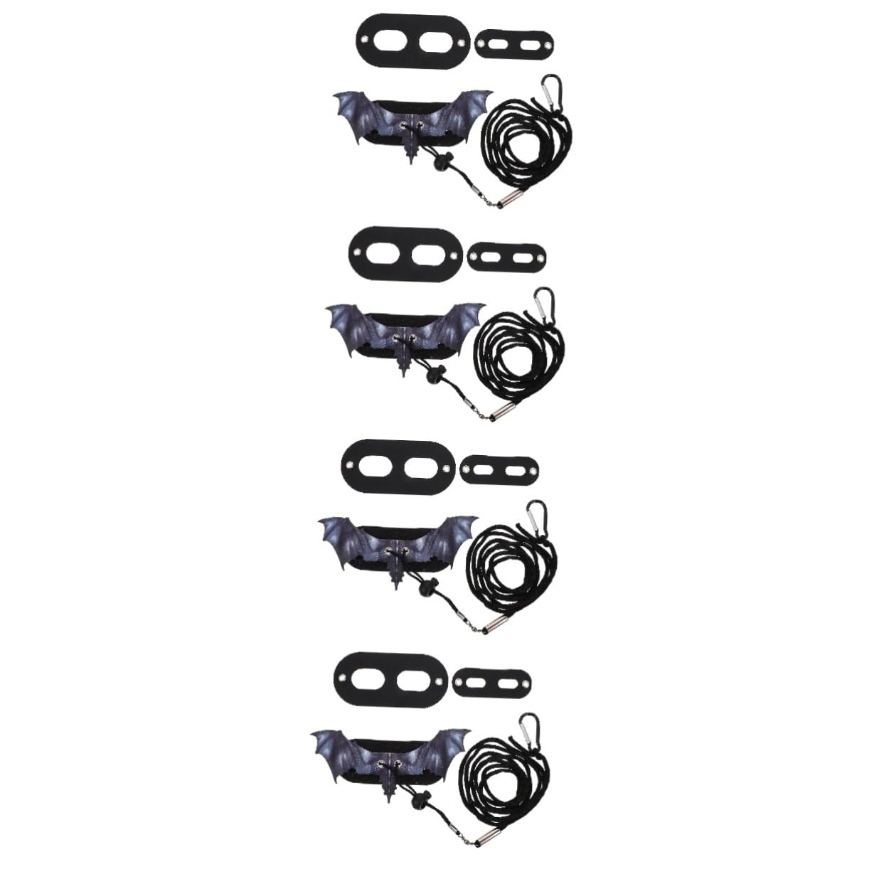 Mipcase 4sets Pettorina e Guinzaglio Per Rettile Design Trazione Per Lucertole Gechi e Criceti