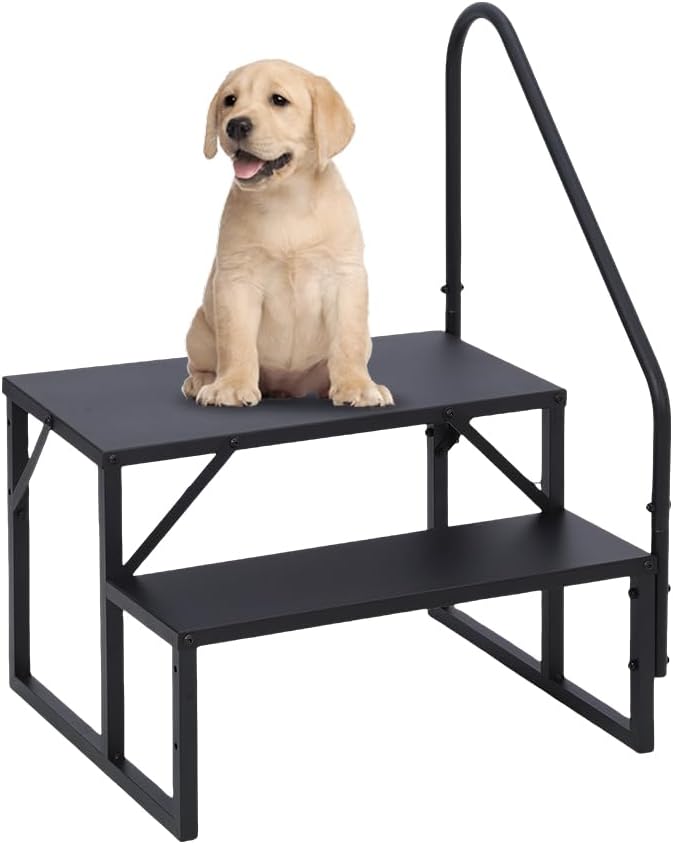 Towallmark RV 2 Steps with Handrail, Hot Tub Steps Metal